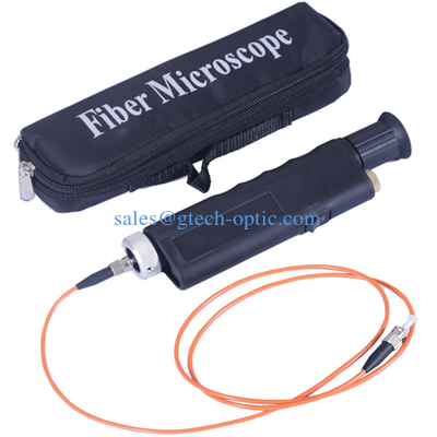 Mini microscopio de inspección de fibra óptica 200X proveedor