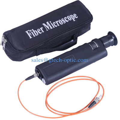 microscopio ordinario de la inspección de la fibra óptica del PDA 400X proveedor